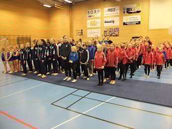 Flott konkurransestart for Troppsgymnastene